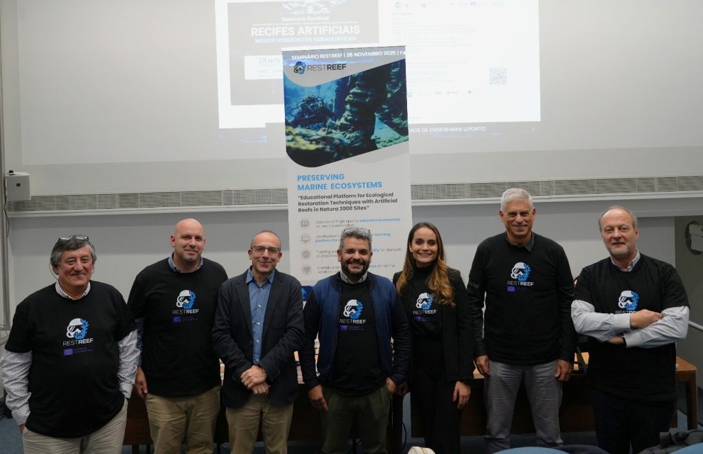 RestReef organiza seminário sobre Recifes Artificiais na FEUP